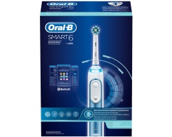 Oral-B Smart 6 6000N Ηλεκτρική Επαναφορτιζόμενη Οδοντόβουρτσα , 1 τεμάχιο   Oral-B Smart 6 6000N Ηλεκτρική Επαναφορτιζόμενη Οδοντόβουρτσα , 1 τεμάχιο