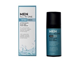 VICAN, Wise Men All In One After Shave & 24Ωρη Κρέμα Ενυάτωσης, 50ml