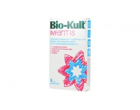 Bio-Kult, Infantis, Προβιοτική Πολυδύναμη Φόρμουλα για Βρέφη & Παιδιά με Ω3 Λιπαρά Οξέα & Βιταμίνη D3, 8 φάκελλοι x 1gr