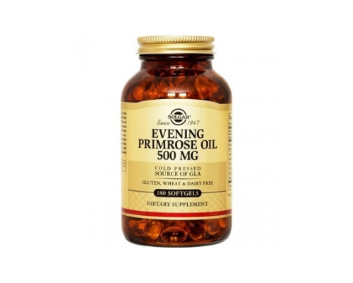 SOLGAR EVENING PRIMROSE OIL Έλαιο Νυχτολούλουδου 500mg 180 softgels SOLGAR EVENING PRIMROSE OIL Έλαιο Νυχτολούλουδου 500mg 180 softgels