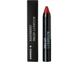 Korres Raspberry Twist Lipstick Allure, Κραγιόν σε μορφή μολυβιού,Για πλούσιο, έντονο,γεμάτο χρώμα, λάμψη & θρέψη στα χείλη 2.5 gr