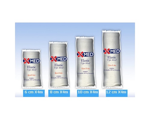 Χ-Med Elastic Type Ideal, Ελαστικός επίδεσμος 10 cm X 4 m Χ-Med Elastic Type Ideal, Ελαστικός επίδεσμος 10 cm X 4 m