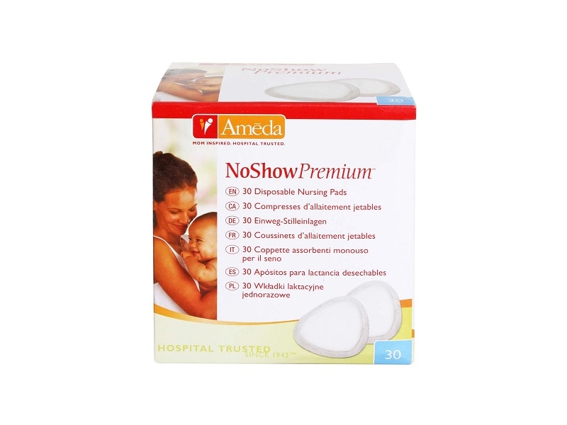 New Ameda Noshow Premium Disposable Nursing Pads Free Shipping 50-Count