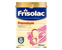 ΝΟΥΝΟΥ Frisolac Premature Γάλα ειδικής διατροφής σε σκόνη για πρόωρα βρέφη  400gr
