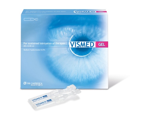 Vismed Gel Λιπαντικό Oφθαλμικό τζελ σε φιαλίδια μιας δόσης  20x0.45ml  Vismed Gel Λιπαντικό Oφθαλμικό τζελ σε φιαλίδια μιας δόσης  20x0.45ml