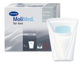 HARTMANN Molimed Premium Active Επιθέματα Ανδρική Ελαφρά Ακράτεια, 14τεμ., (168600)