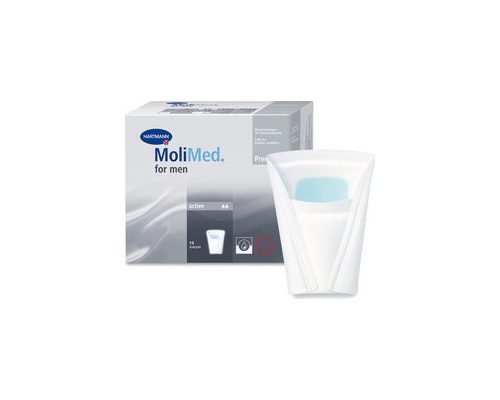 HARTMANN Molimed Premium Active Επιθέματα Ανδρική Ελαφρά Ακράτεια, 14τεμ., (168600) HARTMANN Molimed Premium Active Επιθέματα Ανδρική Ελαφρά Ακράτεια, 14τεμ., (168600)