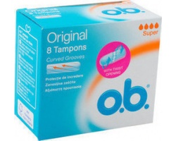O.B  Original Super Ταμπόν Υψηλής Ροής, 8 τεμάχια O.B  Original Super Ταμπόν Υψηλής Ροής, 8 τεμάχια