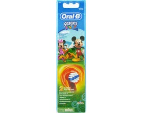 Oral-B Stages Power Mickey 2τμχ, Ανταλλακτικές κεφαλές οδοντόβουρτσας για παιδιά 2 τεμάχια Oral-B Stages Power Mickey 2τμχ, Ανταλλακτικές κεφαλές οδοντόβουρτσας για παιδιά 2 τεμάχια