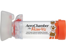 AeroChambe,r Plus Flow-Vu small (0-18 months) 1τεμ χωρίς BPA κόκκινο χρώμα 