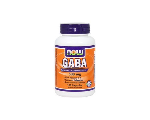 Now Foods Gaba 500mg, Συμπλήρωμα Διατροφής συμβάλει στην προώθηση της χαλάρωσης και στην ανακούφιση από νευρική υπερένταση, 100 κάψουλες Now Foods Gaba 500mg, Συμπλήρωμα Διατροφής συμβάλει στην προώθηση της χαλάρωσης και στην ανακούφιση από νευρική υπερένταση, 100 κάψουλες