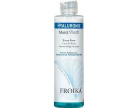 Froika Hyaluronic Moist Wash 200ml, Aπαλός καθαρισμός προσώπου και σώματος με υαλουρονικό οξύ για βαθιά ενυδάτωση