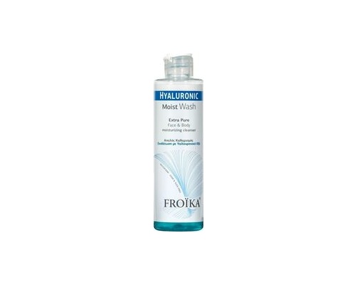 Froika Hyaluronic Moist Wash 200ml, Aπαλός καθαρισμός προσώπου και σώματος με υαλουρονικό οξύ για βαθιά ενυδάτωση Froika Hyaluronic Moist Wash 200ml, Aπαλός καθαρισμός προσώπου και σώματος με υαλουρονικό οξύ για βαθιά ενυδάτωση