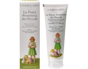L' Erbolario La Pasta Protettiva Βρεφική Προστατεύτικη κρέμα για την αλλαγή πάνας, 125ml