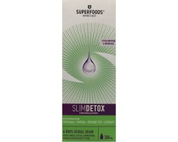 SUPERFOODS slimdetox, Φυσική Φόρμουλα αδυνατίσματος, 300ml