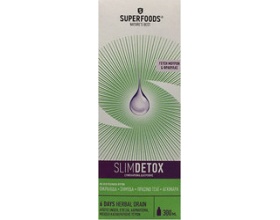 SUPERFOODS slimdetox, Φυσική Φόρμουλα αδυνατίσματος, 300ml
