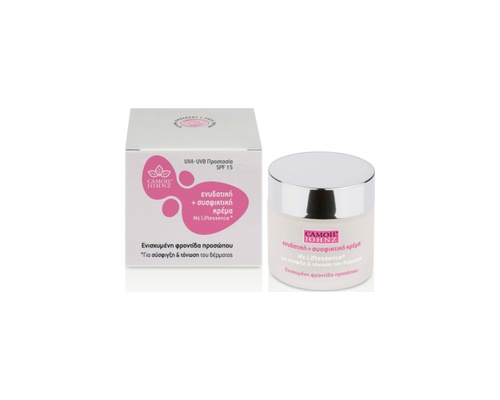 CAMOIL JOHNZ FACE, Ενυδατική και Συσφικτική κρέμα  προσώπου και ματιών, spf 15, 50ml. CAMOIL JOHNZ FACE, Ενυδατική και Συσφικτική κρέμα  προσώπου και ματιών, spf 15, 50ml.