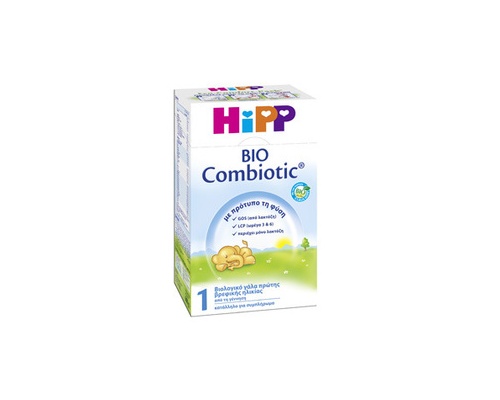 HiPP 1 combiotic, Βιολογικό γάλα από τη γέννηση 600g HiPP 1 combiotic, Βιολογικό γάλα από τη γέννηση 600g