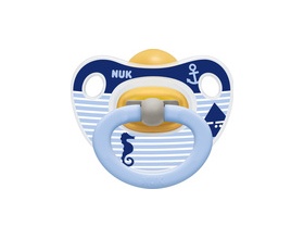 NUK Happy Kids, Ορθοδοντική πιπίλα από καουτσούκ Ν2  για βρέφη 6-18 μηνών (Ιππόκαμπος) NUK Happy Kids, Ορθοδοντική πιπίλα από καουτσούκ Ν2  για βρέφη 6-18 μηνών (Ιππόκαμπος)