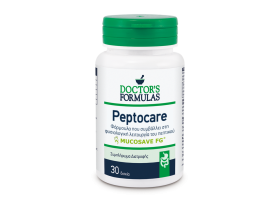 Doctor's Formulas Peptocare Φόρμουλα για τη φυσιολογική λειτουργία του Πεπτικού Συστήματος, 30caps 