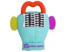 Gummee Glove, Γάντι με Μασητικό, Χρώμα Γαλάζιο,1 τμχ.