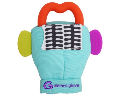 Gummee Glove, Γάντι με Μασητικό, Χρώμα Γαλάζιο,1 τμχ. Gummee Glove, Γάντι με Μασητικό, Χρώμα Γαλάζιο,1 τμχ.