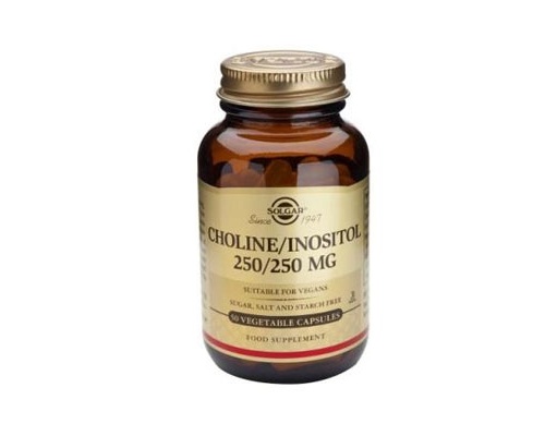 Solgar Choline-Inositol 250 / 250mg Χολίνη & Ινοσιτόλη,50caps   Solgar Choline-Inositol 250 / 250mg Χολίνη & Ινοσιτόλη,50caps
