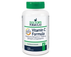 Doctor's Formulas Vitamin C 1000 Formula Φόρμουλα βιταμίνης C 1000 mg γρήγορης απορρόφησης 120 δισκία Doctor's Formulas Vitamin C 1000 Formula Φόρμουλα βιταμίνης C 1000 mg γρήγορης απορρόφησης 120 δισκία
