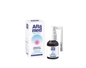 Aftamed Spray Κατάλληλο για πολλαπλά έλκη Ανακουφίζει άμεσα από τον πόνο  20 ml