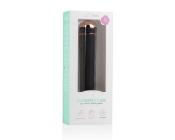 EasyToys Supreme Vibe Δονητής με 10 λειτουργίες δόνησης χρώμα μαύρο 1 τμχ  EasyToys Supreme Vibe Δονητής με 10 λειτουργίες δόνησης χρώμα μαύρο 1 τμχ