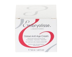 EMBRYOLISSE  Global Anti Age Cream 60+ Συσφικτική Κρέμα Προσώπου για Ξηρές, Πολύ Ξηρές & Ώριμες Επιδερμίδες - 50ml
