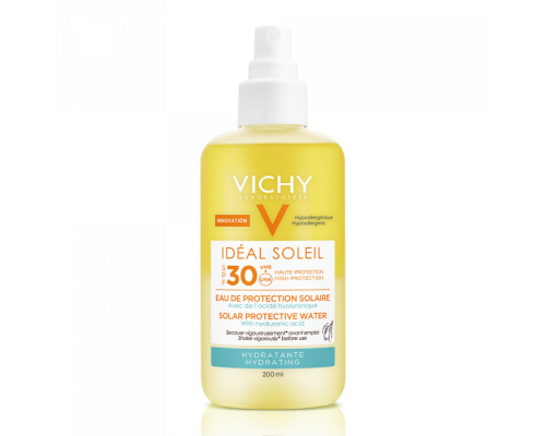 Vichy Ideal Soleil Solar Protective Water Hydrating SPF30 Αντηλιακό Νερό Προστασίας για Ενυδάτωση, 200ml Vichy Ideal Soleil Solar Protective Water Hydrating SPF30 Αντηλιακό Νερό Προστασίας για Ενυδάτωση, 200ml