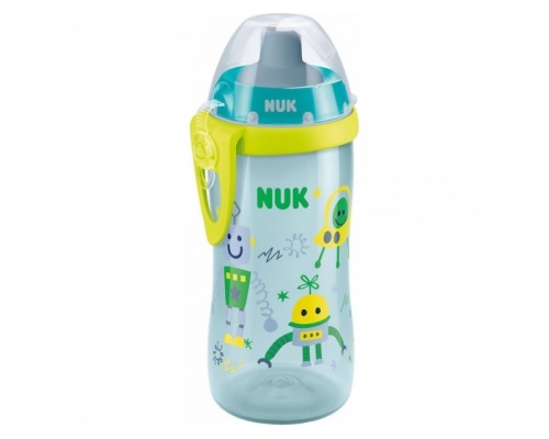 NUK, Flexi Cup Παγουράκι με καλαμάκι Soft, 18m+, Μπλε, 300ml, Nr. 10.750.601, 1τμχ. NUK, Flexi Cup Παγουράκι με καλαμάκι Soft, 18m+, Μπλε, 300ml, Nr. 10.750.601, 1τμχ.
