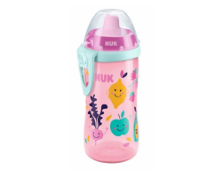 NUK, Flexi Cup Παγουράκι με καλαμάκι Soft, 18m+, Ροζ, 300ml, Nr. 10.750.601, 1τμχ. NUK, Flexi Cup Παγουράκι με καλαμάκι Soft, 18m+, Ροζ, 300ml, Nr. 10.750.601, 1τμχ.