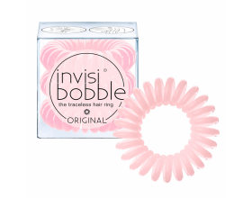 Invisi Bobble Κοκαλάκι Hair Rings Traceless Mint to be Pink 3τμχ 