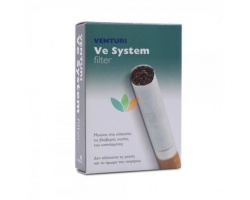Vitorgan Venturi VeSystem Filter Φίλτρα Καπνίσματος για Κανονικά Τσιγάρα, 4φίλτρα Vitorgan Venturi VeSystem Filter Φίλτρα Καπνίσματος για Κανονικά Τσιγάρα, 4φίλτρα