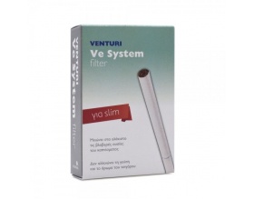 Vitorgan Venturi VeSystem Filter Φίλτρα Καπνίσματος για Τσιγάρα Slim, 4φίλτρα