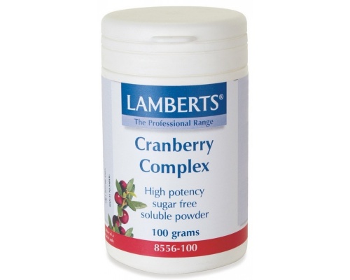 LAMBERTS Cranberry Complex Powder Διατήρηση της Υγείας του Ουροποιητικού Συστήματος 100gr