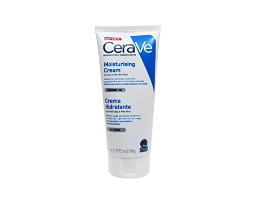 CeraVe Moisturising Cream Ενυδατική κρέμα για ξηρό έως πολύ ξηρό δέρμα 177ml  CeraVe Moisturising Cream Ενυδατική κρέμα για ξηρό έως πολύ ξηρό δέρμα 177ml