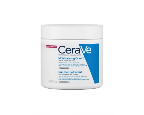 CeraVe Moisturizing Cream Ενυδατική Κρέμα  για ξηρό έως πολύ ξηρό δέρμα 454g  CeraVe Moisturizing Cream Ενυδατική Κρέμα  για ξηρό έως πολύ ξηρό δέρμα 454g