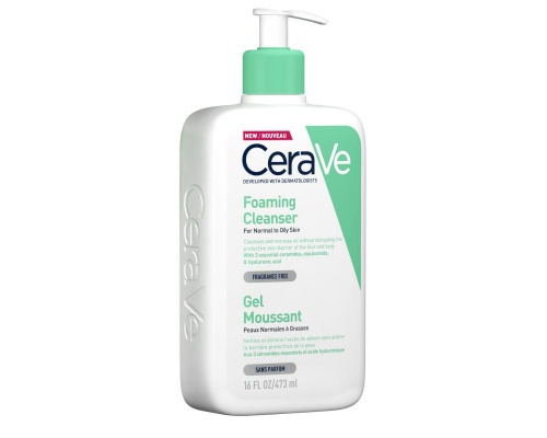 CeraVe Foaming Cleanser  Αφρός Καθαρισμού, 473ml  CeraVe Foaming Cleanser  Αφρός Καθαρισμού, 473ml