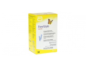 Freestyle thin Lancets, Σκαρφιστήρες για μέτρηση σακχάρου, 50τμχ