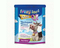FREZYLAC GOLD 3, Βιολογικό Αγελαδινό Γάλα σε Σκόνη 3ης Βρεφικής Ηλικίας 12+m, 400gr.