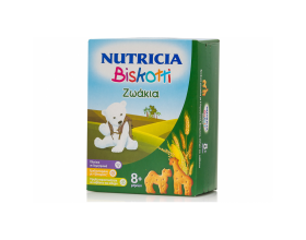 Nutricia, Biskotti, Bρεφικά Μπισκότα Ζωάκια, 8+m+, 180gr.