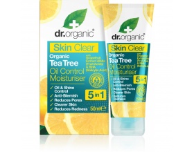 Dr Organic Skin Clear Organic Tea Tree Oil Control Moisturiser Ενυδατική Κρέμα Προσώπου για Έλεγχο της Λιπαρότητας 50ml Dr Organic Skin Clear Organic Tea Tree Oil Control Moisturiser Ενυδατική Κρέμα Προσώπου για Έλεγχο της Λιπαρότητας 50ml