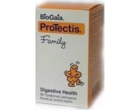 Biogaia ProTectis Chewable Lemon, Μασώμενα Πρεβιοτικα με γεύση Λεμονι, 60chewtabs