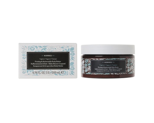 Korres Firming & Antiwrinkle Body Butter Yoghurt Συσφικτικό & Αντιρυτιδικό Body Butter Γιαούρτι, 200ml  Korres Firming & Antiwrinkle Body Butter Yoghurt Συσφικτικό & Αντιρυτιδικό Body Butter Γιαούρτι, 200ml