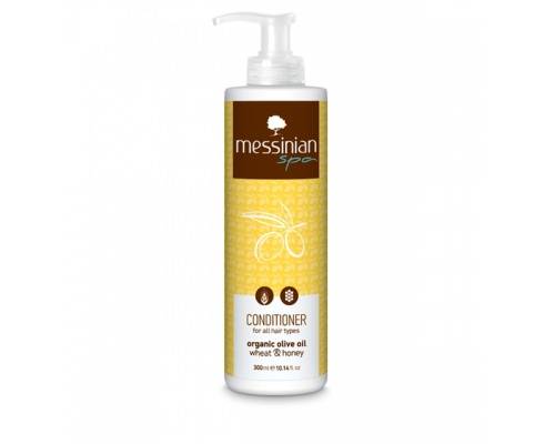 Messinian Spa Μαλακτική κρέμα μαλλιών με σιτάρι και μέλι, 300ml Messinian Spa Μαλακτική κρέμα μαλλιών με σιτάρι και μέλι, 300ml