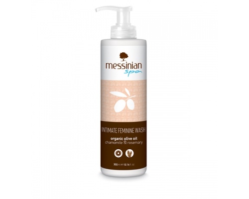 Messinian Spa Intimate Feminine Wash Υγρό, απαλό σαπούνι καθαρισμού της ευαίσθητης περιοχής με ΠΟΠ εξαιρετικό παρθένο ελαιόλαδο Καλαμάτας, 300ml Messinian Spa Intimate Feminine Wash Υγρό, απαλό σαπούνι καθαρισμού της ευαίσθητης περιοχής με ΠΟΠ εξαιρετικό παρθένο ελαιόλαδο Καλαμάτας, 300ml