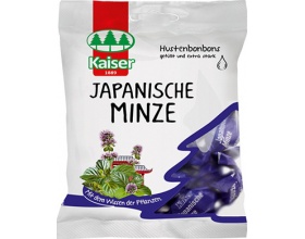 Kaiser Japanese Mint oil Καραμέλες για τον ερεθισμένο λαιμό & τον βήχα, 75gr